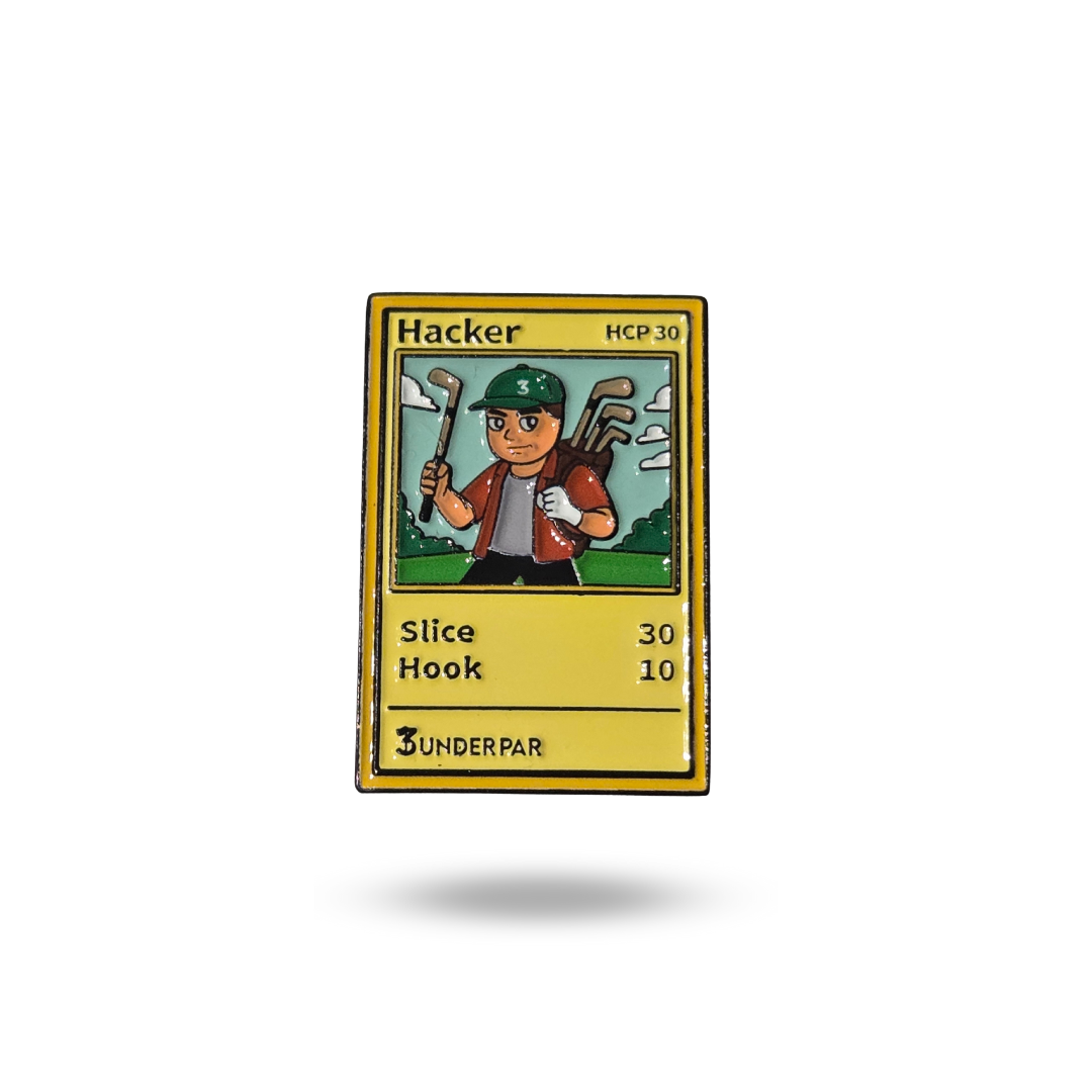 Pokemon Card 'Hacker' Golf Marker – 3 Under Par