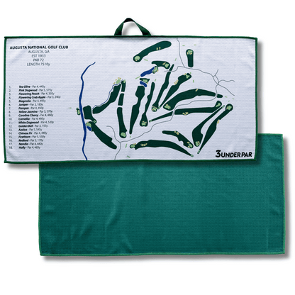 "Augusta" Double Sided Golf Towel